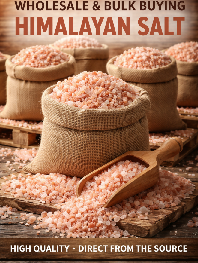 Pink Himalayan salt wholesale